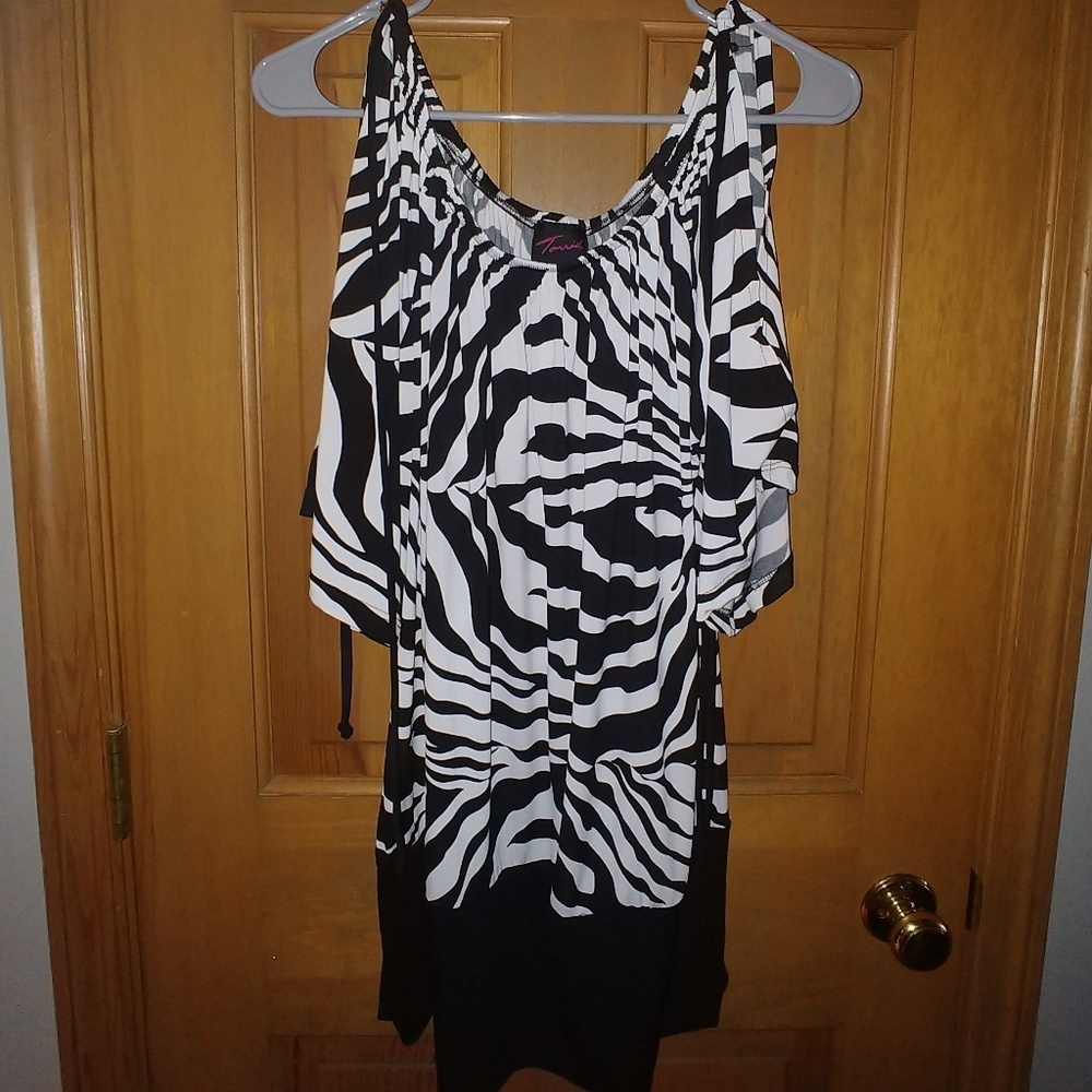 Torrid Zebra Top
